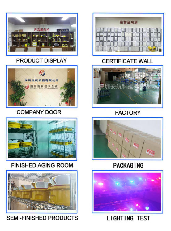 Factory Direct High-Intensity IP67 Waterproof 360 Beam Angle LED Aviation Obstruction Light with 200,000cd Intensity
