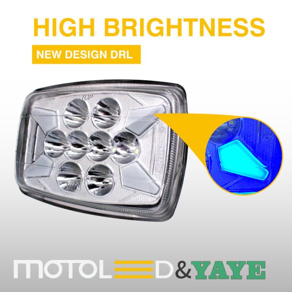 6 feux LED Lo et 8 feux LED Hi pour le CD70 CG125 70cc de YAYE Motorcycle