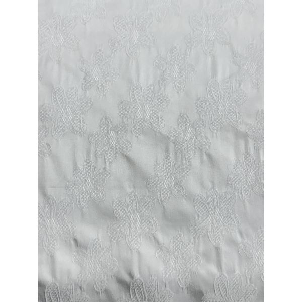 100% Polyester Spring/summer New Product 130g/m ² 132cm Cute flower jacquard fabric