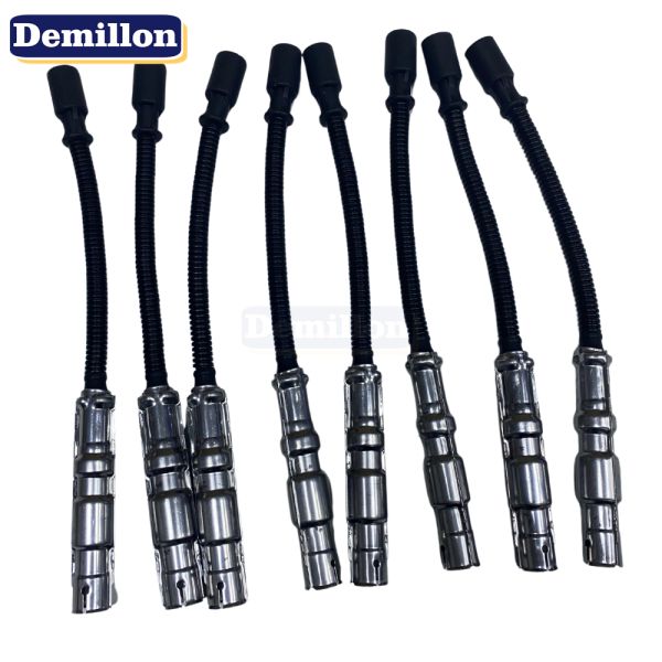 1121500118 1121500218 Demillon Auto Parts Ignition Cable Wire Spark Plug Wire Set for Mercedes-Benz W203 C220 CLK200 CLK320