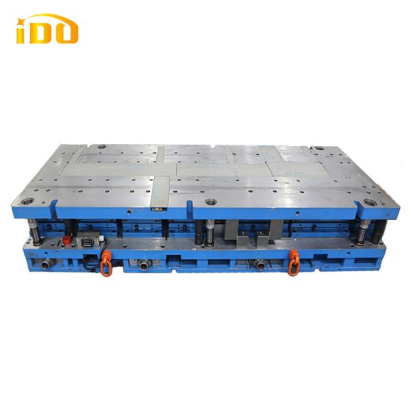 Long Life Progressive Stamping Die with 1,000,000 Shots and 600T Tonnage for CNC Machined Laundry Machine Drum Parts