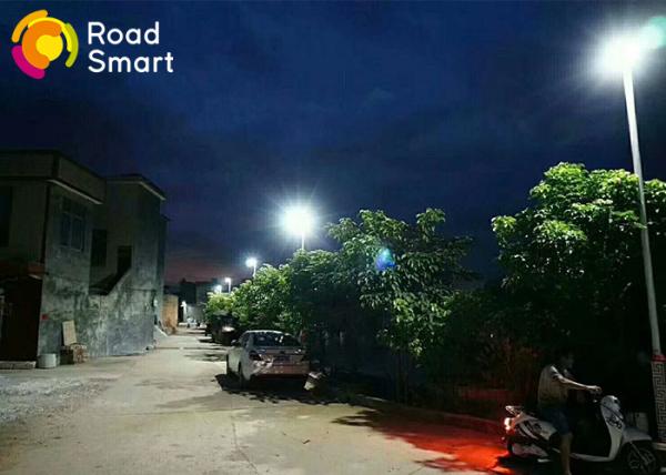 Patented Design Solar Energy Street Lights , Solar Powered Led Pole Light 3000-6500K