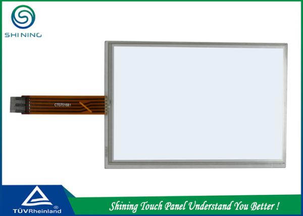 Transparent 7 Inch 5 Wire Resistive Touch Panel Screen For Self Serve Kiosks