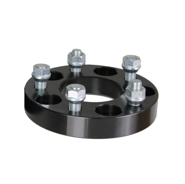 1.25 (32mm) Wheel Adapters | 5x127 to 5x115 Black Spacers with 12x1.5 Studs