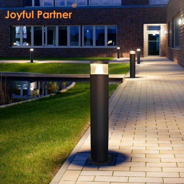 Low Voltage Outdoor Bollard LED Lawn Garden Light RA92 BRIDGELUX LED 600MM Height for Landscape Yard Pathway
