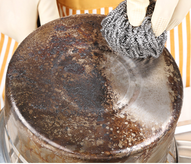Eco Friendly Feature Stainless Steel Scouring Ball Removal Of Stubborn Stains