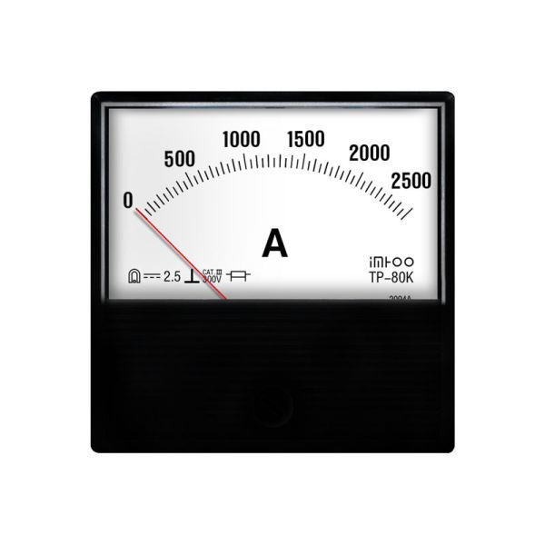 TP-80K 2500A Analog Ammeter - Welding Machine Dedicated