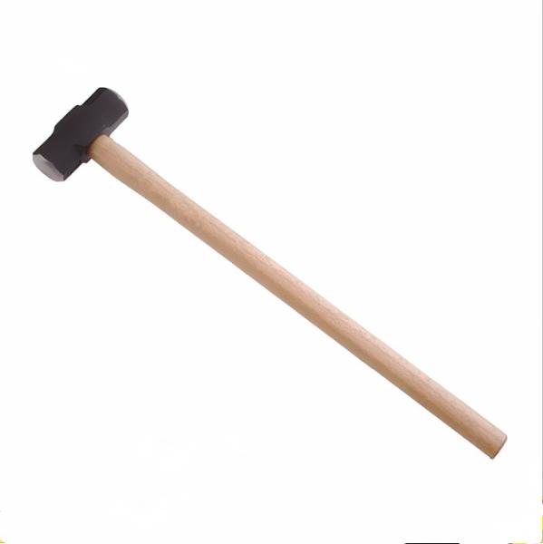 10LB Carbon Steel China Local wood handle Sledge Hammer in Hand Construction Tools (XL0121)