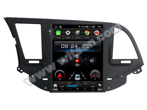 9.7'' Tesla Vertical ScreenFor Hyundai Elantra 2016-2018 Android Car Multimedia Player