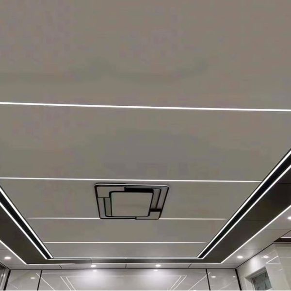 1.2x2.4m Composite Sandwich Panel PVDF Coating Honeycomb Ceiling Tiles