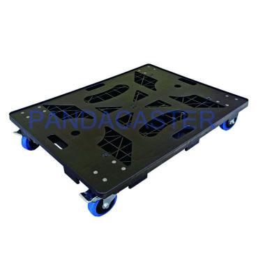 250KG Splicing Movable Plastic Dolly Cart Trolley With 4 Silent 4 Casters