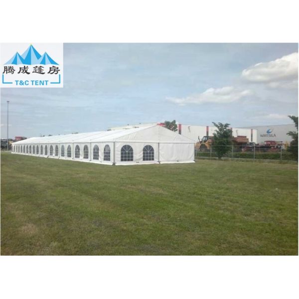 A Shaped PVC Marquee Party Tent High Hardness Aluminum Alloy Waterproof / Fireproof