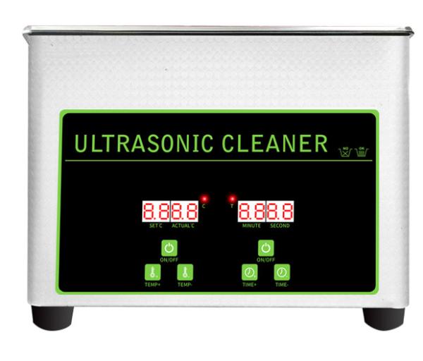 Máquina de lavar ultrassônica dental do equipamento ultrassônico de aço inoxidável do líquido de limpeza 304