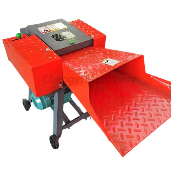 Universal Chaff Cutter Machine Fodder Slicer 800kg/h Iron Body Dual-Drive Ready