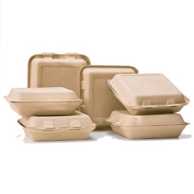 O serviço do alimento de Eco utiliza ferramentas o recipiente de alimento 1000ml afastado biodegradável