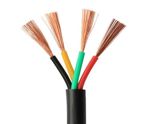 PVC Insulated Copper Conductor RVV Cable for Lighting and Production Equipment 300/500V