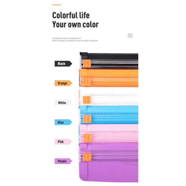 Coupeuse de papier A4 polyvalente pour divers matériaux artisanaux