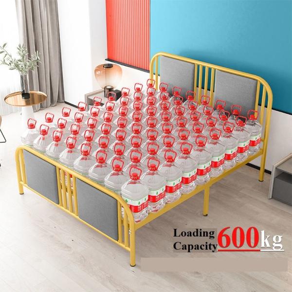 Metal Bed Frame Steel Single Bed Bedroom Furniture Wholesale Factory Price