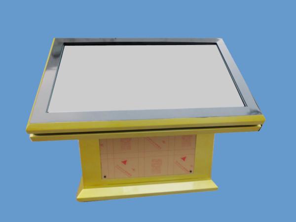 Multi Media Tel Touch Screen Monitor Kiosk LED/LCD Display With Fingerprint Reader