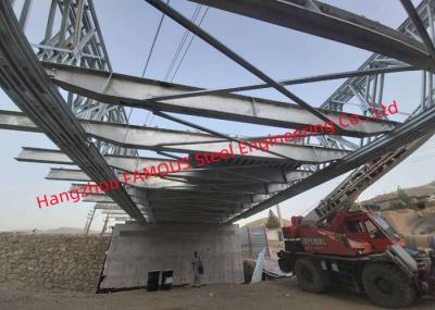 Mergulhe a luz de aço galvanizada quente da proteção da superfície da ponte pedestre - cor cinzenta