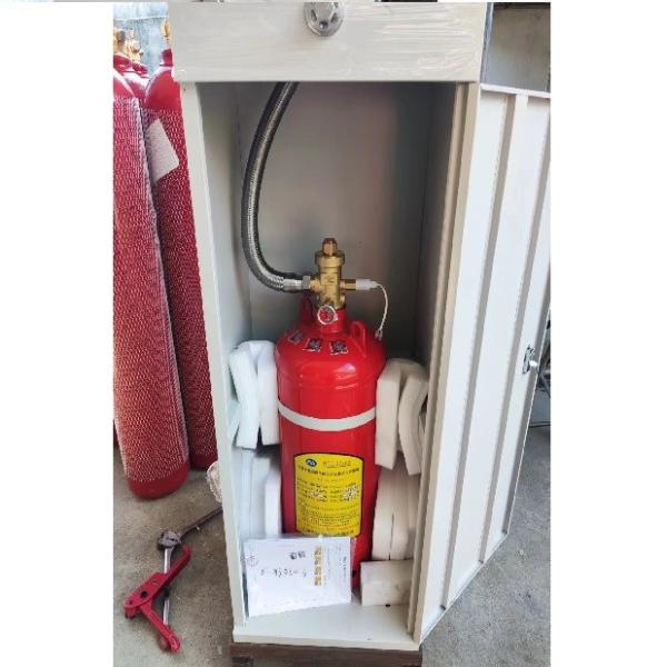 Sistema de gabinete vermelho FM200 Fácil instalação para proteção contra incêndio em necessidades industriais