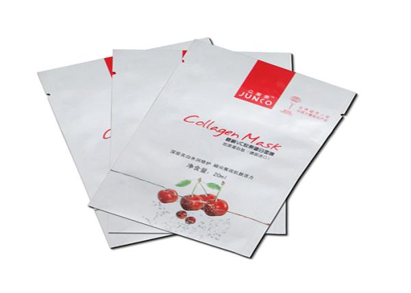 Aluminum Foil Three Side Seal Pouch Heat Sealing 70-200 Micro Thickness For Meat