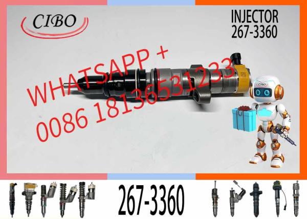 267-3360 injetor de combustível original e novo das peças de motor diesel C7 C9 267-3360 para   236-0962 188-8739