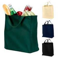 Durable Custom Gift Bags With Logo / Green Personalized Gift Bags Bulk