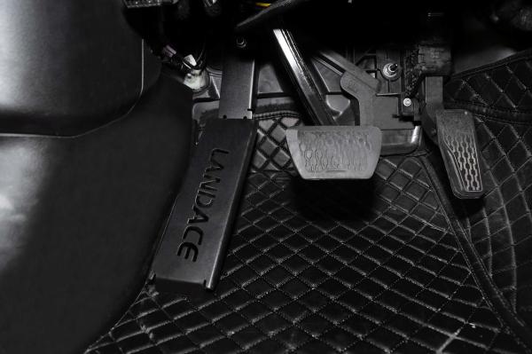 Low MOQ Stainless Steel SUS304 Left Side Foot Rest Kick Pedal with -Chic Design Style