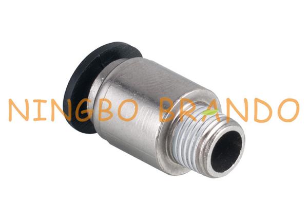 impulso reto masculino redondo de 1/2” 12mm para conectar os encaixes de mangueira pneumáticos