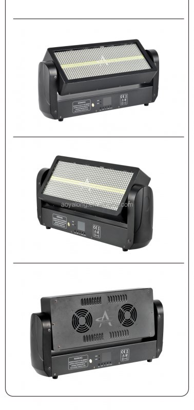 PS350Y LED 350W Waterproof Moving Head Strobe Light With Light Guide Rod DJ Disco Stage Effect Lights Pixel Strobe IP65