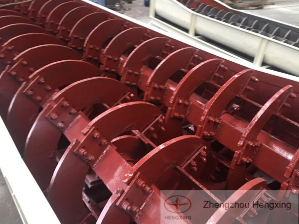 Double Drum Spiral Sand Washing Machine For Sri Lanka Sand Cleaning