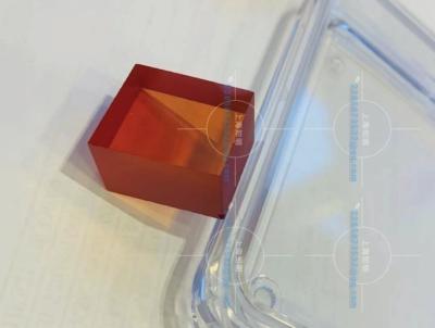 High Performance Laser Sapphire Crystal Doped Artificial Sapphire Crystal Block