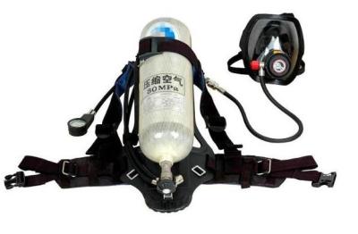 Carbon / Steel Composite Cylinder Self-contained Breathing Apparatus 5L & 6L & 6.8L SCBA
