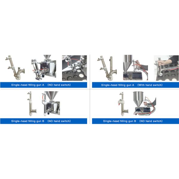 Snack Semi Automatic Donut Cream Cheese Bread Filling Machine 110V