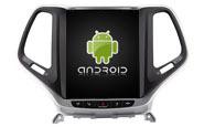 9Écran de 7 poucesTesla Écran Android vertical Pour Jeep Cherokee 5 KL 2014-2018 Moteur multimédia stéréo GPS Lecteur de jeu de voiture