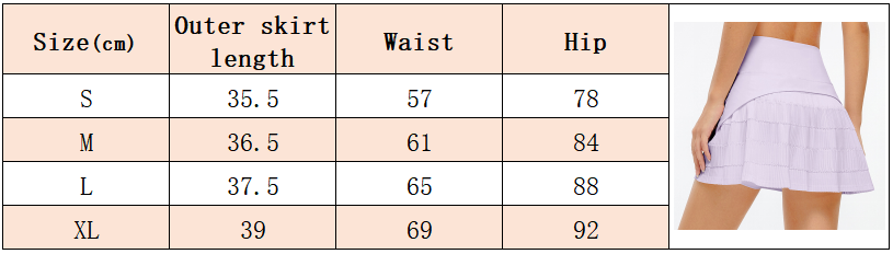 OEM White Nylon Spandex Golf Short Skirts Tennis Activewear With Pocket