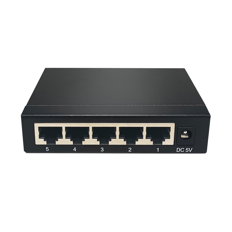 5-Port Gigabit Ethernet Switch Unmanaged Desktop Network Switch Metal Housing Plug & Play TBC-S5005E