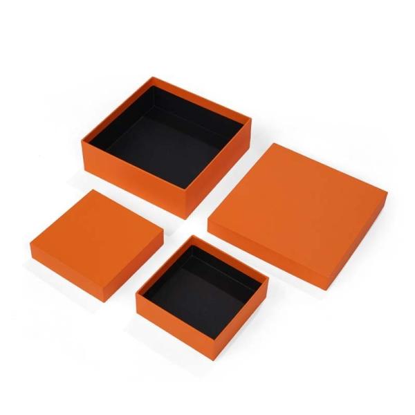 OEM/ODM Logo personnalisé Emballage en papier carton de luxe Couvercle amovible Cadeaux en carton artisanal