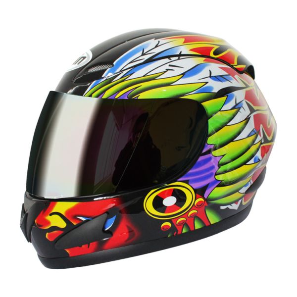 Customized DOT ECE Approved Electric Bicycle MTB Full Face Unique Motorcycle Helmet