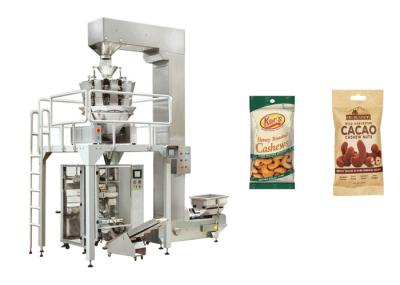 100g 150g Roasted a máquina de embalagem do amendoim PARA as porcas de caju completamente de aço inoxidável