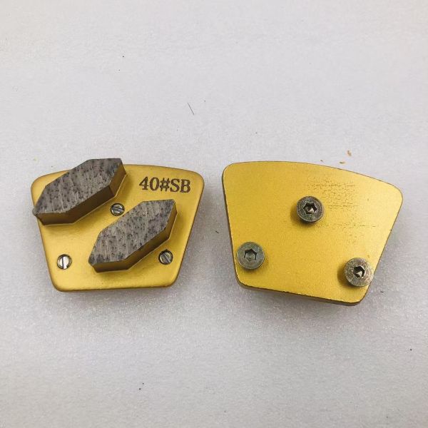 Trapezoid Diamond Grinding Shoes for SASE Concrete Floor Grinder