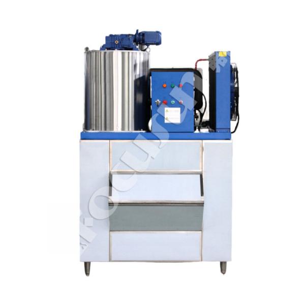Food Beverage Shops 2T Air Flake Ice Making Machine with Ice Storage Capacity Other