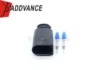 8D0973822 FEP de la serie 2.8 Conector de sensor masculino de 2 pines impermeable para VW Jetta Golf Passat
