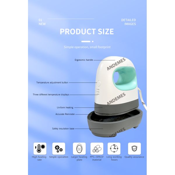 Mini Heat Press Machine For T Shirts Transfer Logo Transfer Dimensions 15.3x16x9.2cm