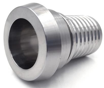 0.10Kg 19mm Sanitary Hose Fittings DIN SS316L 3/4 Hose Union Without Nut