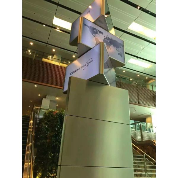 P6 rgb led display panel with rotating equipment