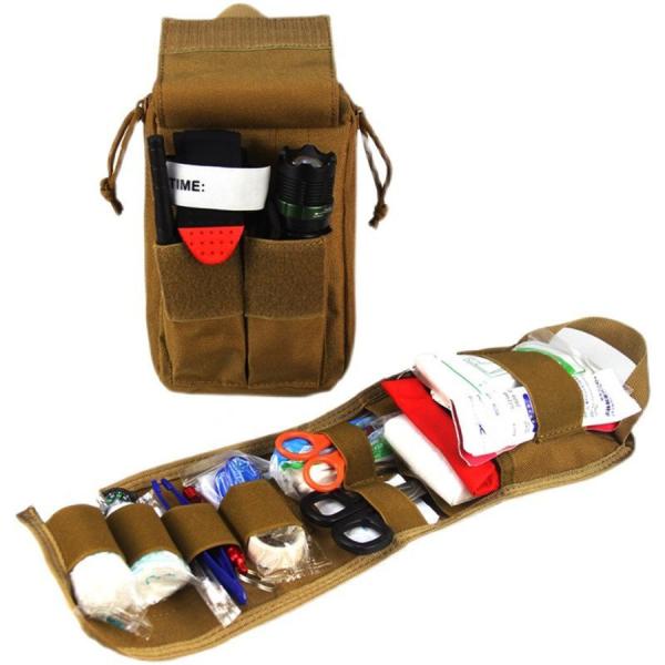 Kit de sobrevivência de caminhadas profissionais portáteis