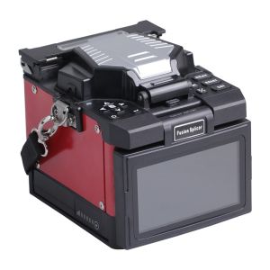 Machine à épissure à fusion portative avec temps d'épissure de 8s batterie de 5800 mAh et programme d'épissure de 40 groupes