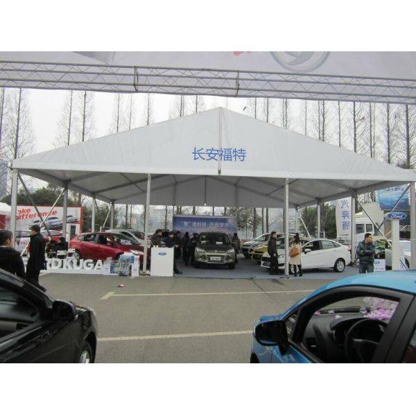 Flame Resistant Carnival Tent Car Show Canopies 12m Span A -  Frame